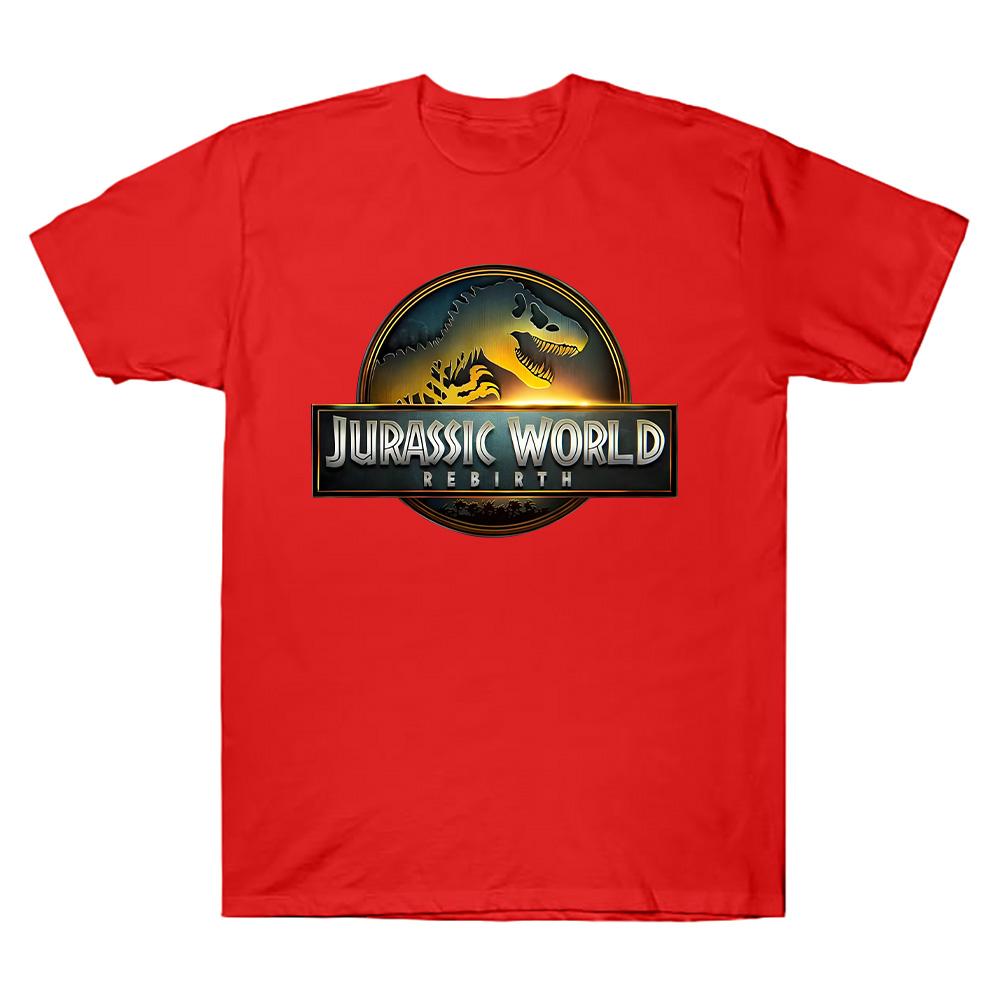 Jurassic World Rebirth T Shirt Men Women 2025 Shirt Cotton Print Clothing Summer Fashion Crewneck Short Sleeve Tees Casual Chic