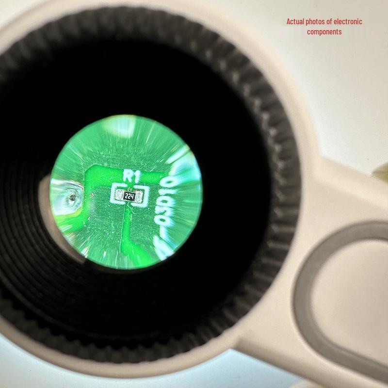 HD 90x Magnifying Glass with Light for Reading, Electronics, Jewelry, Antiques, and Coins