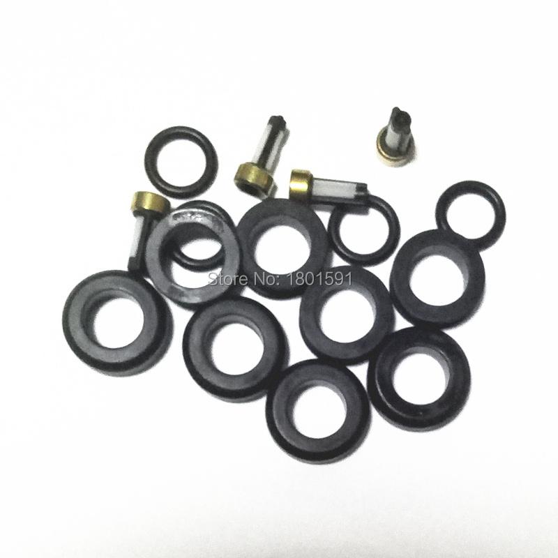 4er-Set Kraftstoffeinspritzdüsen-Reparatursatz Service-Kit für Toyota 4Runner Tacoma T100 2,7L 23209-79095 2325075050 Ersatz (AY-RK076)