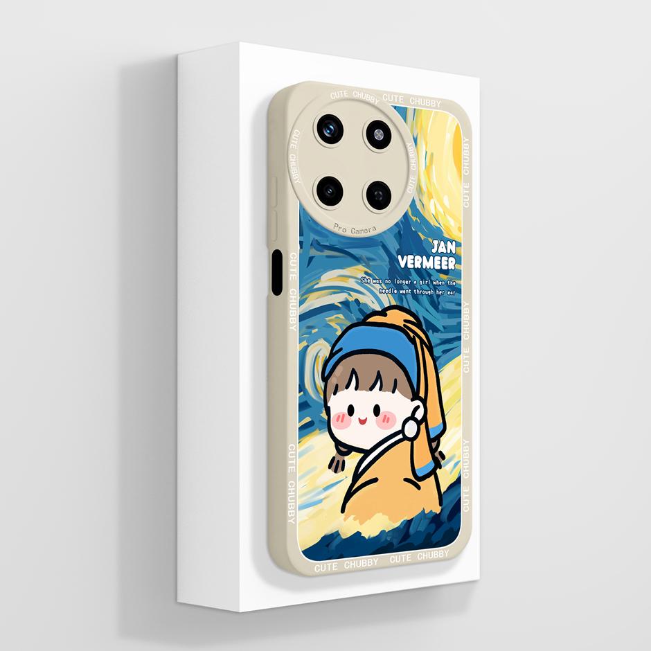 For Oppo Realme 11 4G Case Cute Panda Cartoon Style Liquid Silicone Casing For Oppo Realme11 4G New Design Prevalent Phone Funda