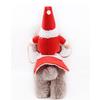 Cat Dog Riding Outfit with Christmas Doll Santa Claus Pet Clothes Dog Apparel Costumes Pet Supplies
