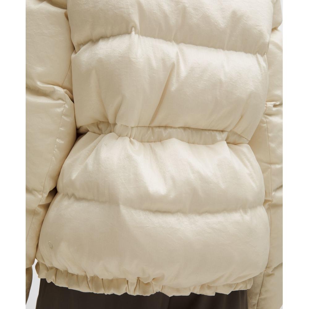 Lululemon Wunder Puff 600 Down Fill Jacket  Shine Light Ivory
