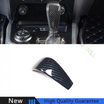 Fit For Ford Ranger 2015- Carbon Fiber Gear Shift Knob Shifter Lever Trim 1*