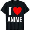 FLYEHI I Heart Anime I Love Anime T-Shirt
