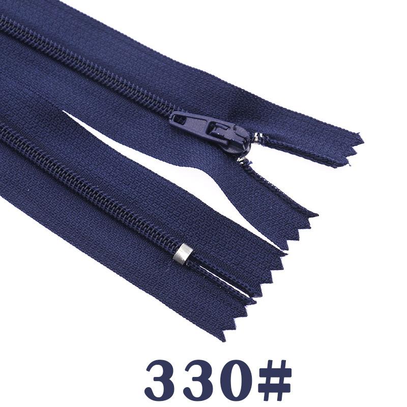 10pcs Nylon Coil Zipper 4"-24" (10 cm-60 cm) for Tailor Crafts, Sewing Clothes Zipper (20 Colors) Sewing Accessories