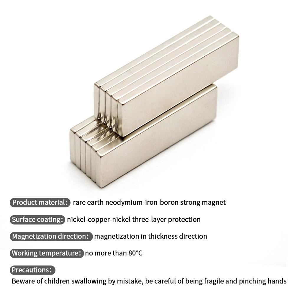 30x10x2mm Super Strong Neodymium Magnet N35 NdfeB Permanent Magnetic Imanes Block Powerful Magnets Refrigerator