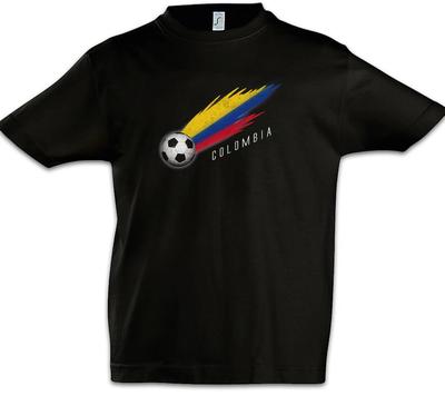 Colombia Football Comet I Kids Boys T-Shirt Flag Football Colombia Flag-