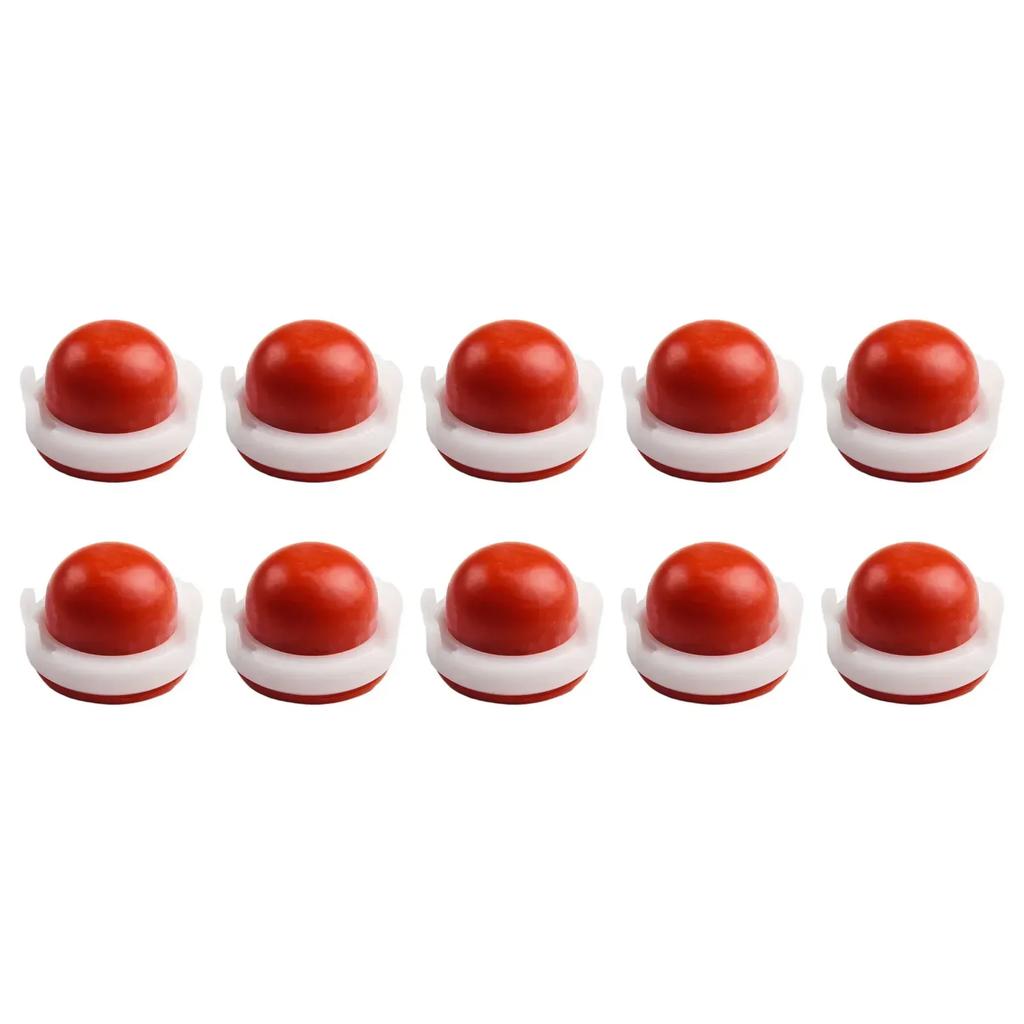 10 Stück Primerbirne Für-Briggs & Für-Stratton 694394 494408 Passend für Sprint & Classic Motoren Teile Vergaser-Kit Primer Glühbirne