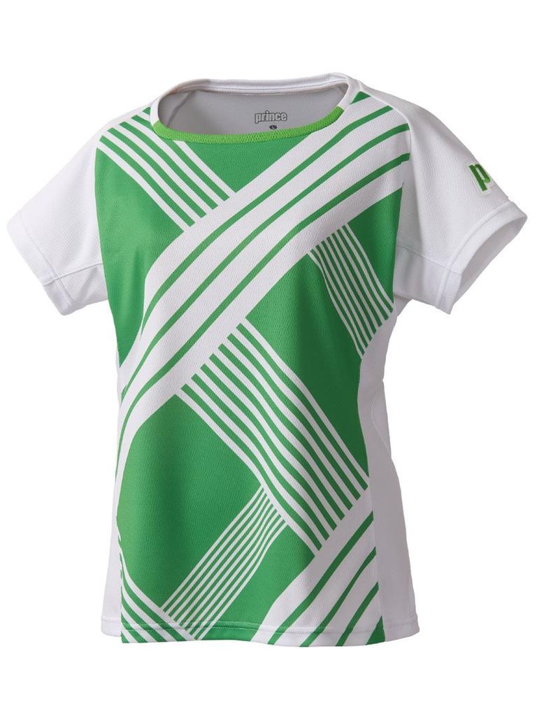 Prince Tennis Game Shirt WL8074 146 White S [Women's] (146)