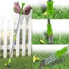 Garden Weeding Tool with Long Aluminum Handle Weed Remove Tool Durable Rust-Resistant Detachable Weeder for Garden Home Balcony