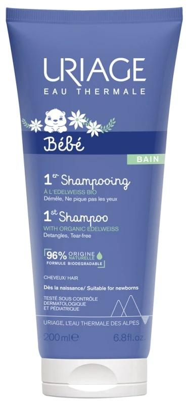 Uriage bébé 1st shampoo łagodny szampon dla dzieci 200 ml