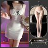Sexy Underwear Sexy Pure Desire Style Home Nightdress Fresh and Sweet Butterfly Bow Tie Slim Backless Suspender Skirt