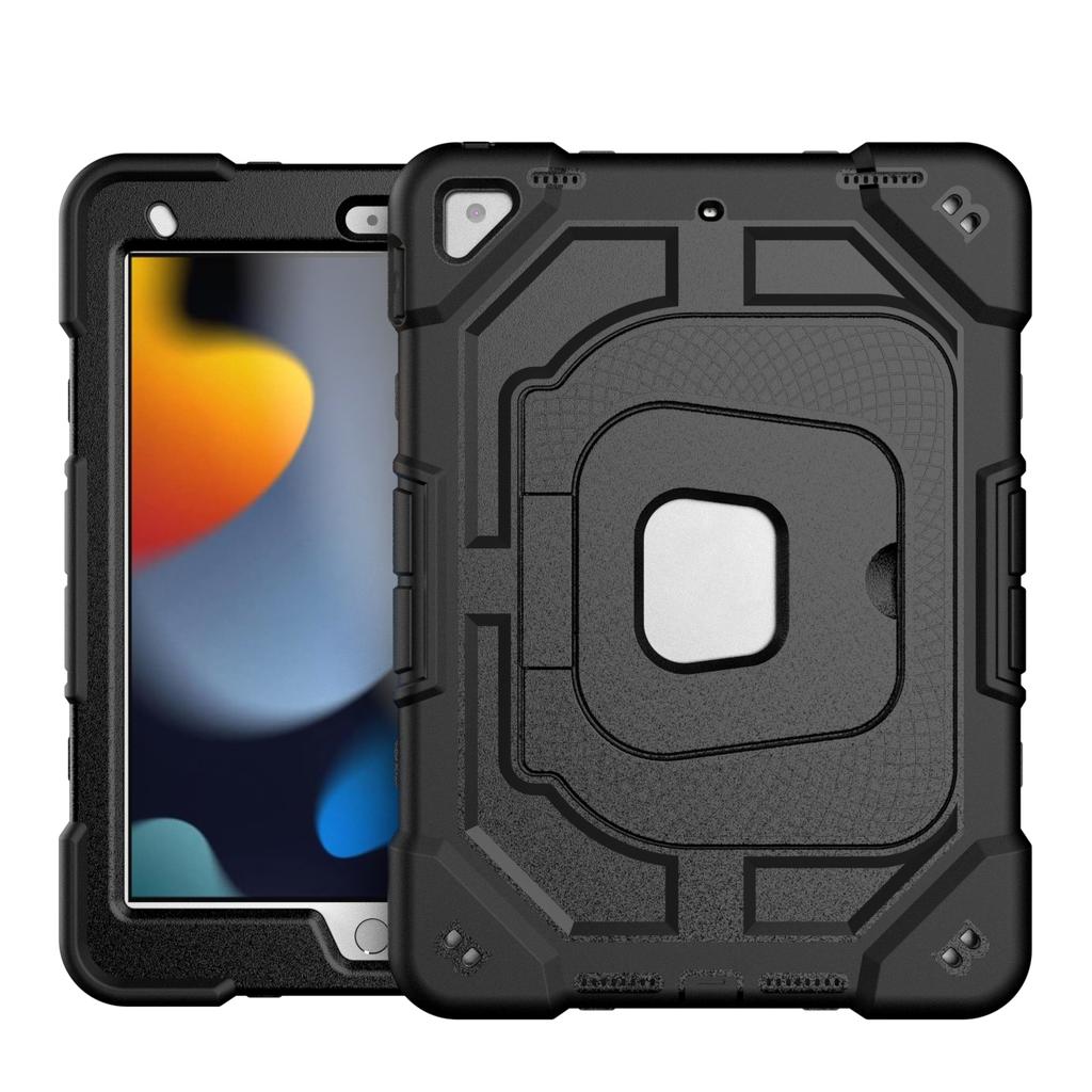 For iPad 7th 8th 9th Generation 10.2" Shockproof Kids Silicone Tablet Case with Kickstand