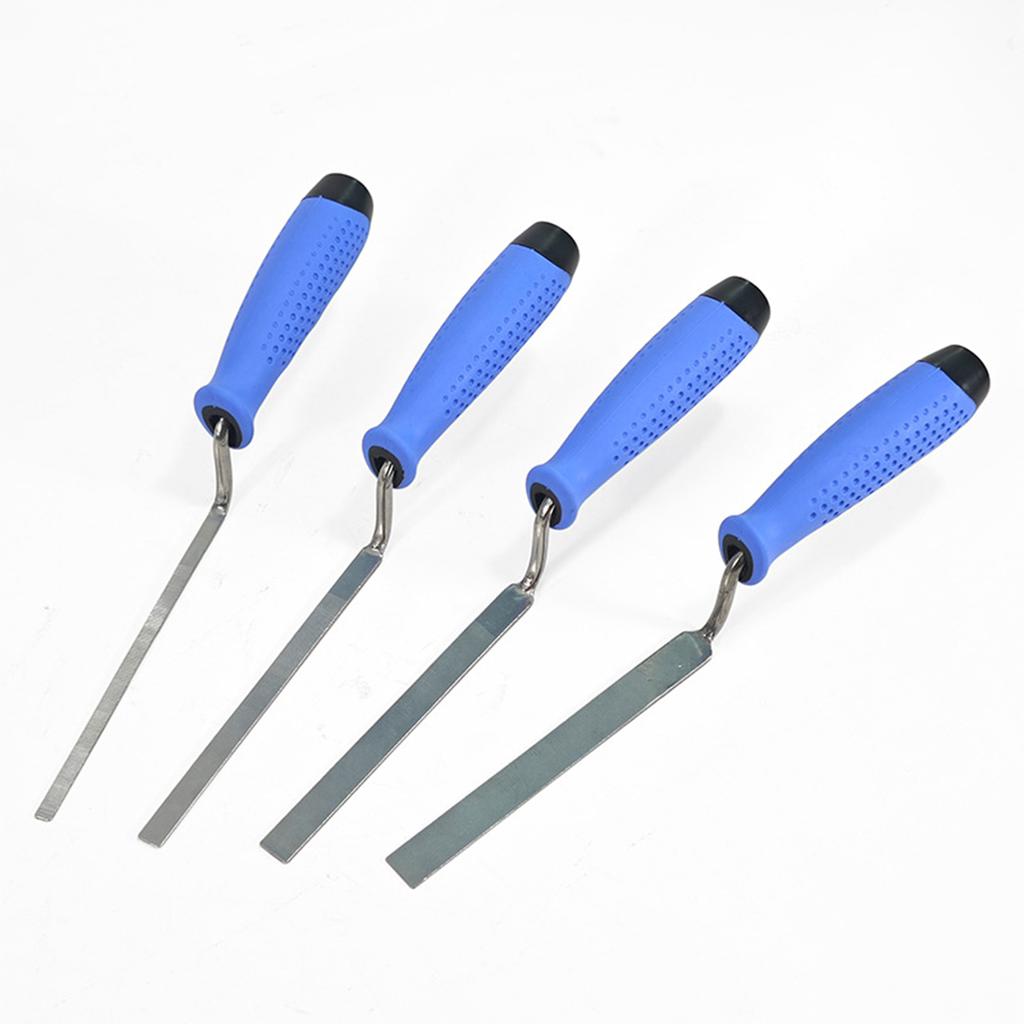 7PCS Masonry Trowel Set, Stainless Steel Brick Trowel and Double End Corner Trowel Kit for Tile Grouting, Pointing