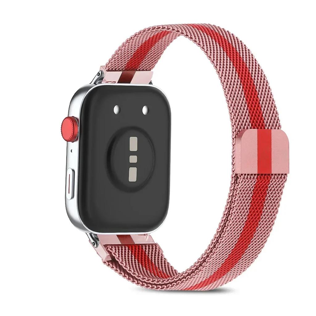 Milanesisk ögla armband för Huawei watch fit 4/4pro Smartwatch Armband för Huawei watch fit3/2/1 Ersättningsmetallarmband Tillbehör