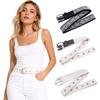 Canvas Women Waist Belt Adjustable Decorative Belt New Alloy Buckle Belt  Casual Outfit