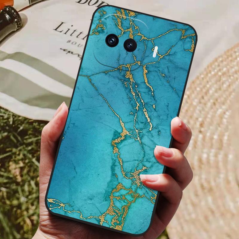 For iQOO Z11 Turbo 5G Case Luxury Painted Phone Silicon Back Cover For VIVO Iqoo Z11 Turbo V2536A Cases Protective Shell Fundas