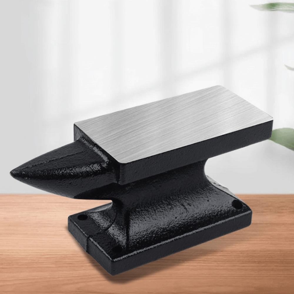 Polierter Gusseisen Schmiedeschmiede Amboss Tragbare Eisenplatte Große Bandbreite Metalle DIY Unterlage Metall Glätten