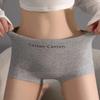 3Pcs Mid Waist Simple Briefs Cotton Crotch Underwear for Women Fashion Seamless Underwear  Lady