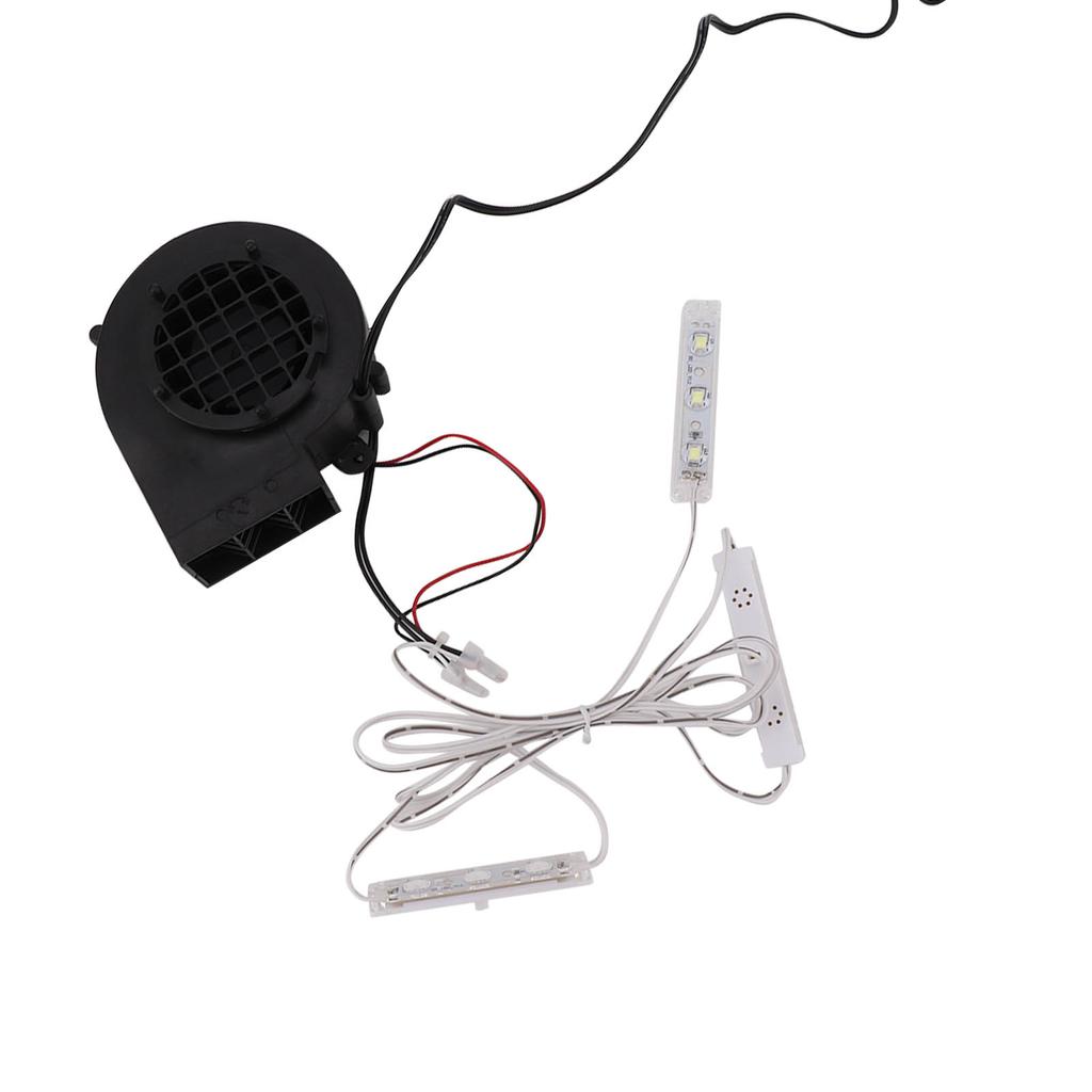 Inflatables Air Blower Christmas Inflatable Blower Pump with 3 White LED Bulb Sets for Outdoor