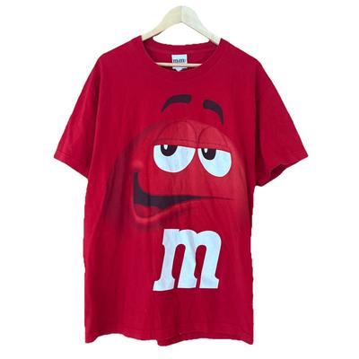 M&M’s T Shirt Mr Red Vintage Promo M&Marge