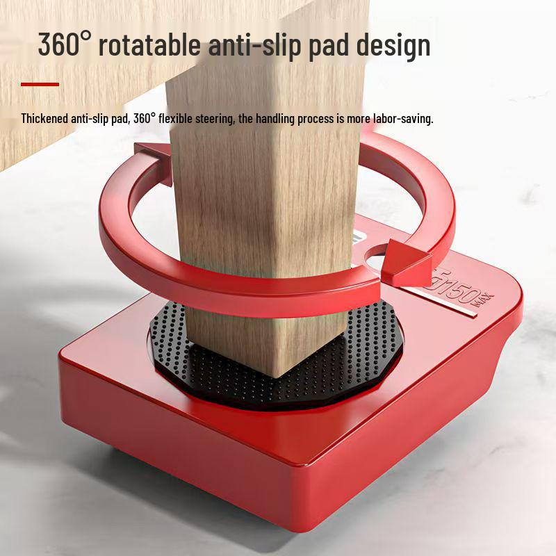Universal Mobile Pulley Base for Moving Furniture and Appliances