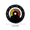 Magnetic Oven Thermometers Pack of 2 for Fireplace Stove and Wood Burner with Large Bimetal Sensor for Accurate Reading