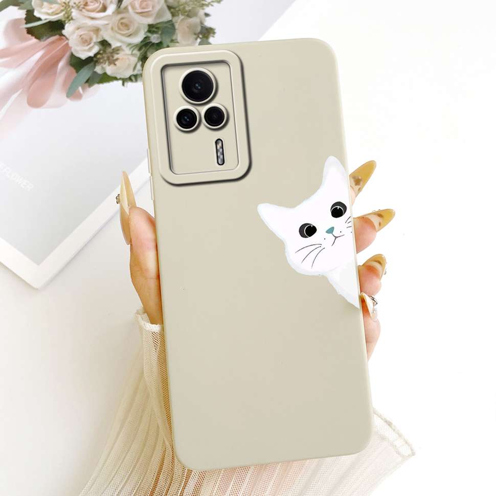 For Redmi K60E 5G 22122RK93C Case Lovely Cartoon Design Silicone Back Cover For Redmi K60e K60E 5G 6.67" Phone Cases Shockproof