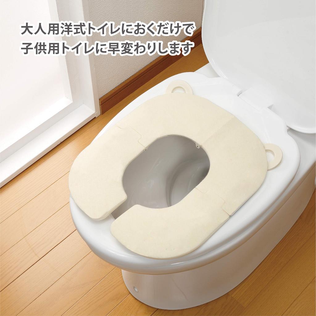 Sanko Foldable Auxiliary Toilet Potty Toilet Training Suction Toilet Seat Yellow Made In Japan R-42