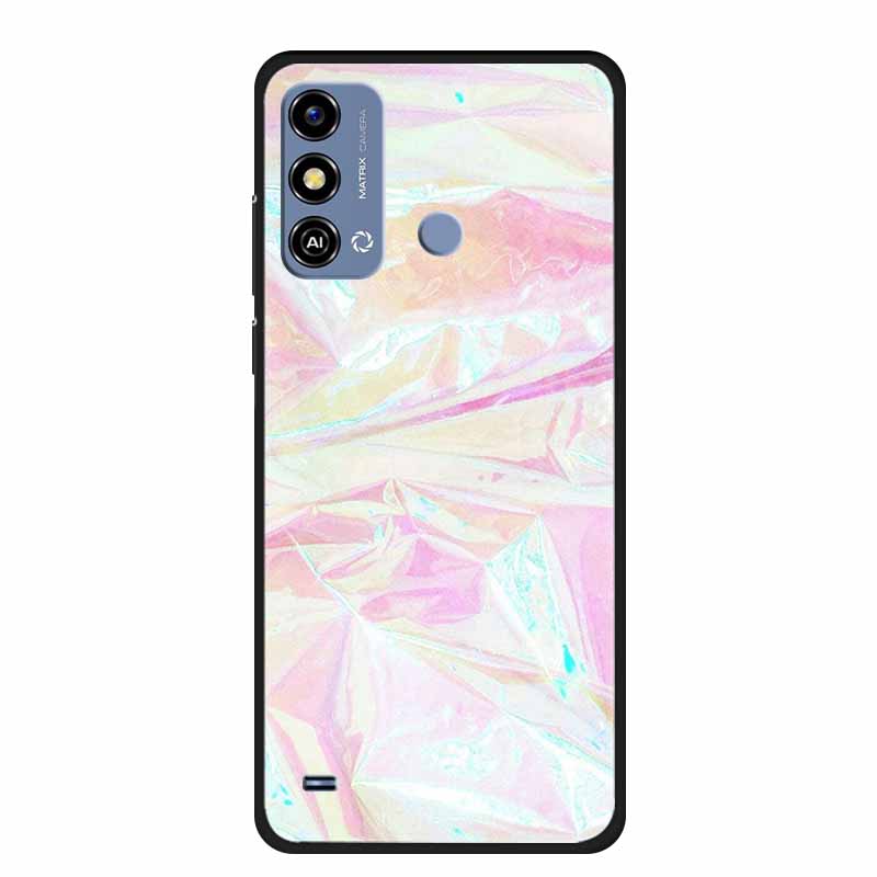 Soft Silicone Cover For ZTE Blade A53 / A53Pro / A53Plus Case Marble TPU Black Protector Case for ZTE Blade A53 Plus Cover Funda