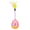 Detachable Plush Tassel Tumbler Cat Feeder Toy Interactive Kitten Play Toy  Indoor Kitten Amusement