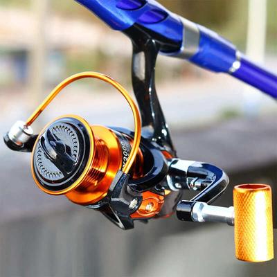 Nuovo Mulinello da Pesca Movimento Serie VX1000~7000 13 Cuscinetti a Sfera Accessori Bobina in Metallo Ruota Rotante Adatto per Acqua Salata e Acqua Dolce