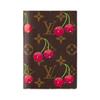 X Takashi Murakami Monogram Cherry Coated Canvas Passport Holder Women Accessories Brown M13424