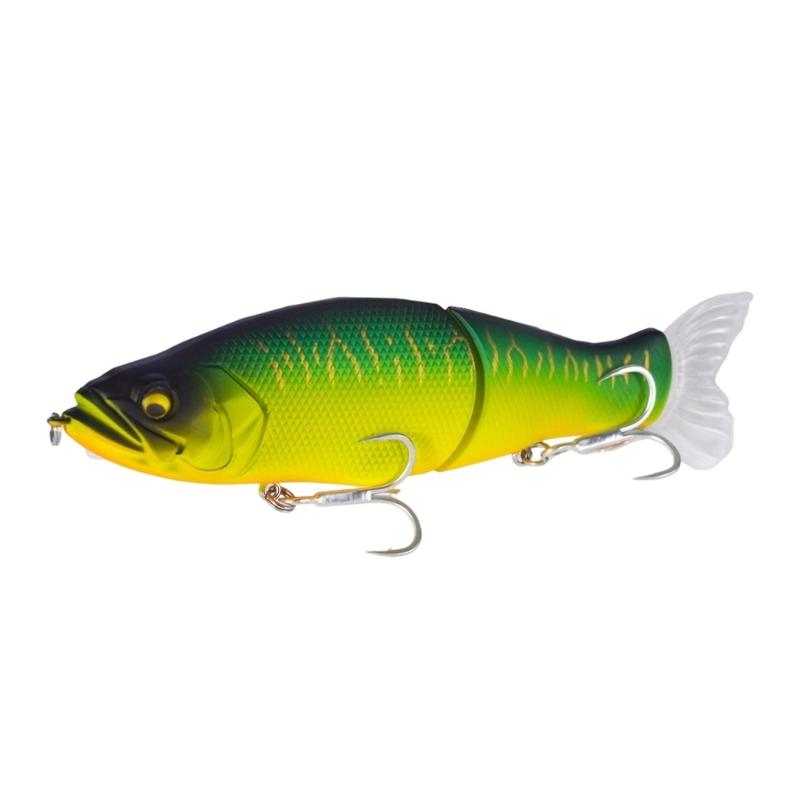 Swimming Lures Multi Jointed Swimbait with Treble Hook 32g 135mm Fishing Lure Artificial Hard Baits