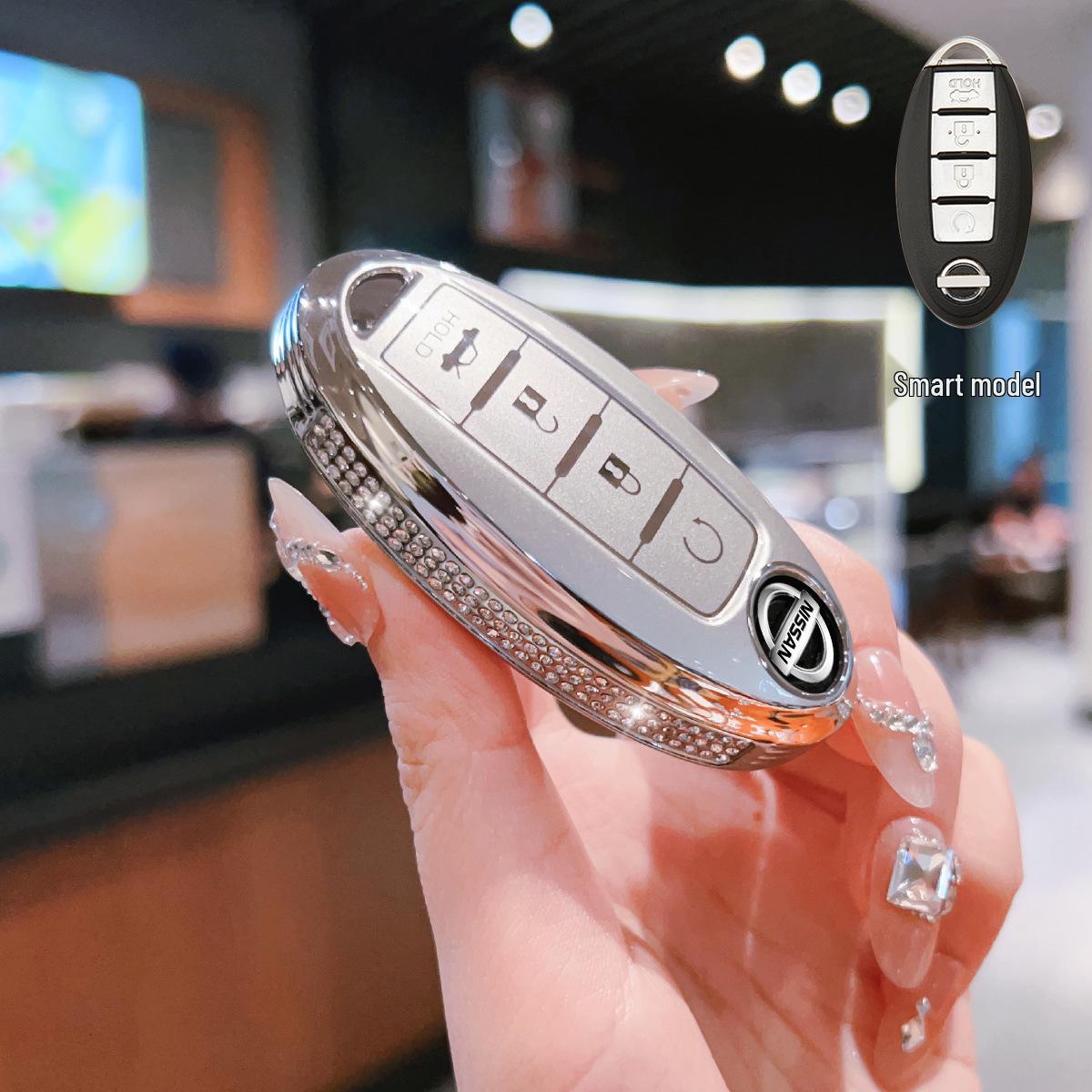 Nissan Key Cover for Sylphy, Tiida, Qijun, Qashqai, Jinke, Teana & 14th Gen Models