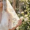 Holy Lace Fabric Women's Headwear Vintage Style Versatile Floral Lace Head Covering Elegant Bridal Veil Women's Fashion