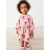 Children's Clothing Girls' Dress Spring and Autum 2023 New Pink Flower Knitted Skirt Baby Girl Princess Skirt