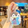 Golden Plush Penguin Keychain: Lucky Charm for Exam Success, Perfect for Student Backpacks