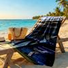 Chelsea Customizable Name Beach Towel High Absorbency & Quick-Dry