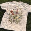 Vintage Wildflower Botanical Graphic Tee, Retro Cottagecore Comfort Colors® T-Shirt, Garden Flower Shirt