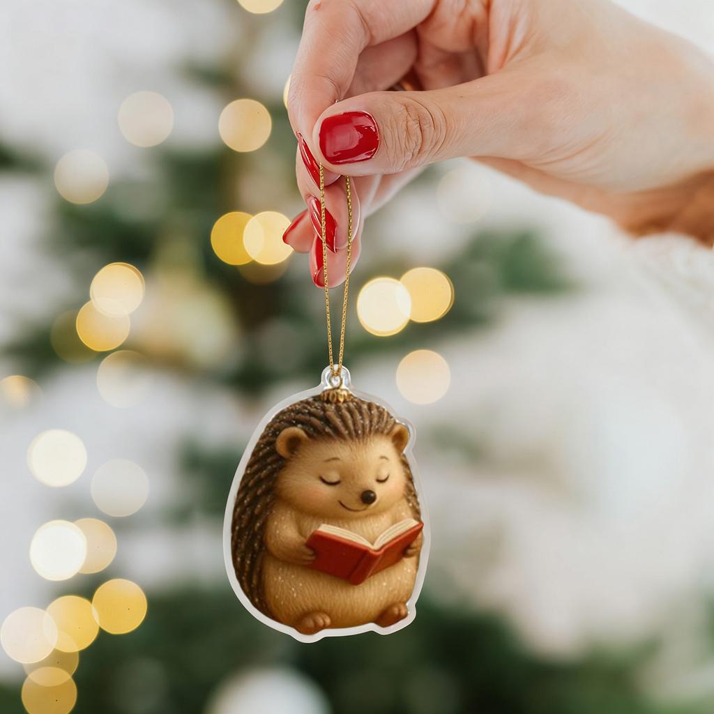 2d Christmas Decoration Pendant Christmas Tree Tag Theme Party Crafts Ornament