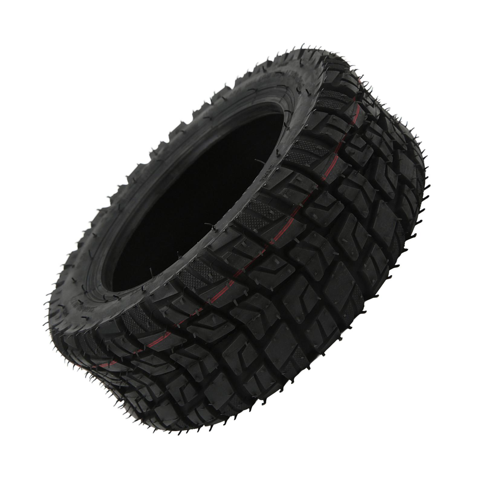 

100 65 6.5 Tire 11inch Rubber Shock Absorption Widen Thicken Off Road Tyre for Scooter with Inflatable Nozzle