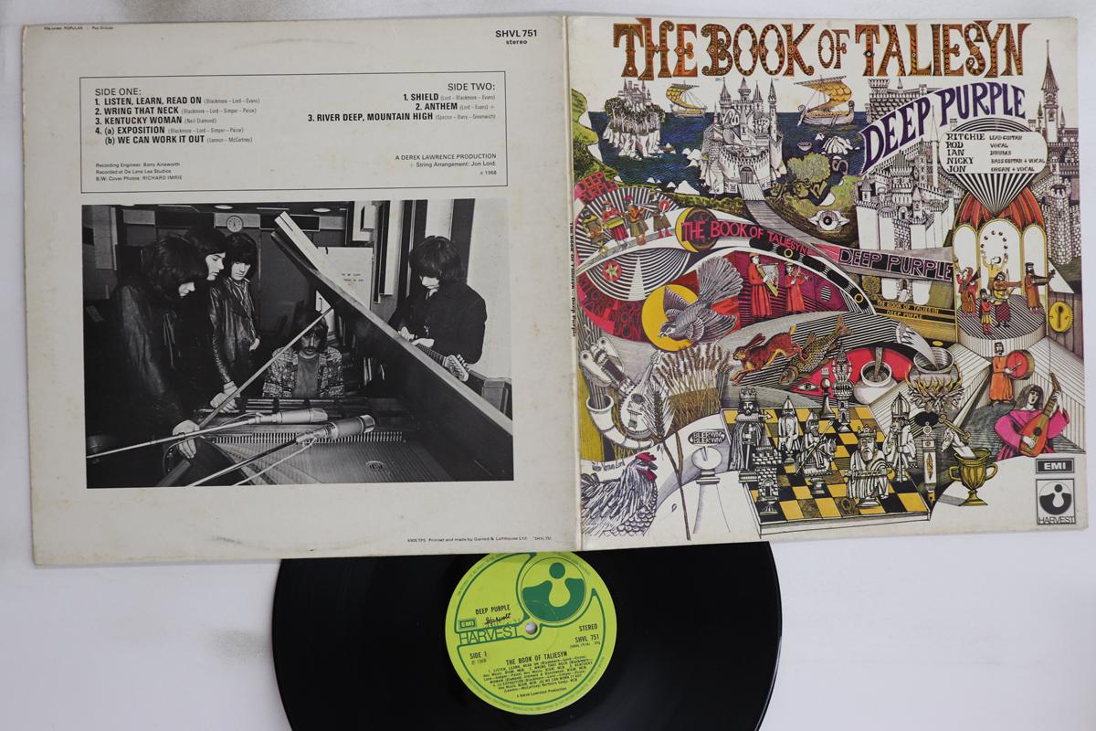 

LP Пластинка DEEP PURPLE - Book Of Taliesyn SHVL751 HARVEST UK Рок Б/У