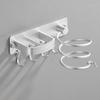 Stainless Steel Hair Dryer Rack Anti-rust Hair Dryer Rack Stand Shelf Bathroom Accessories Holder For Hairdryer Racks Household