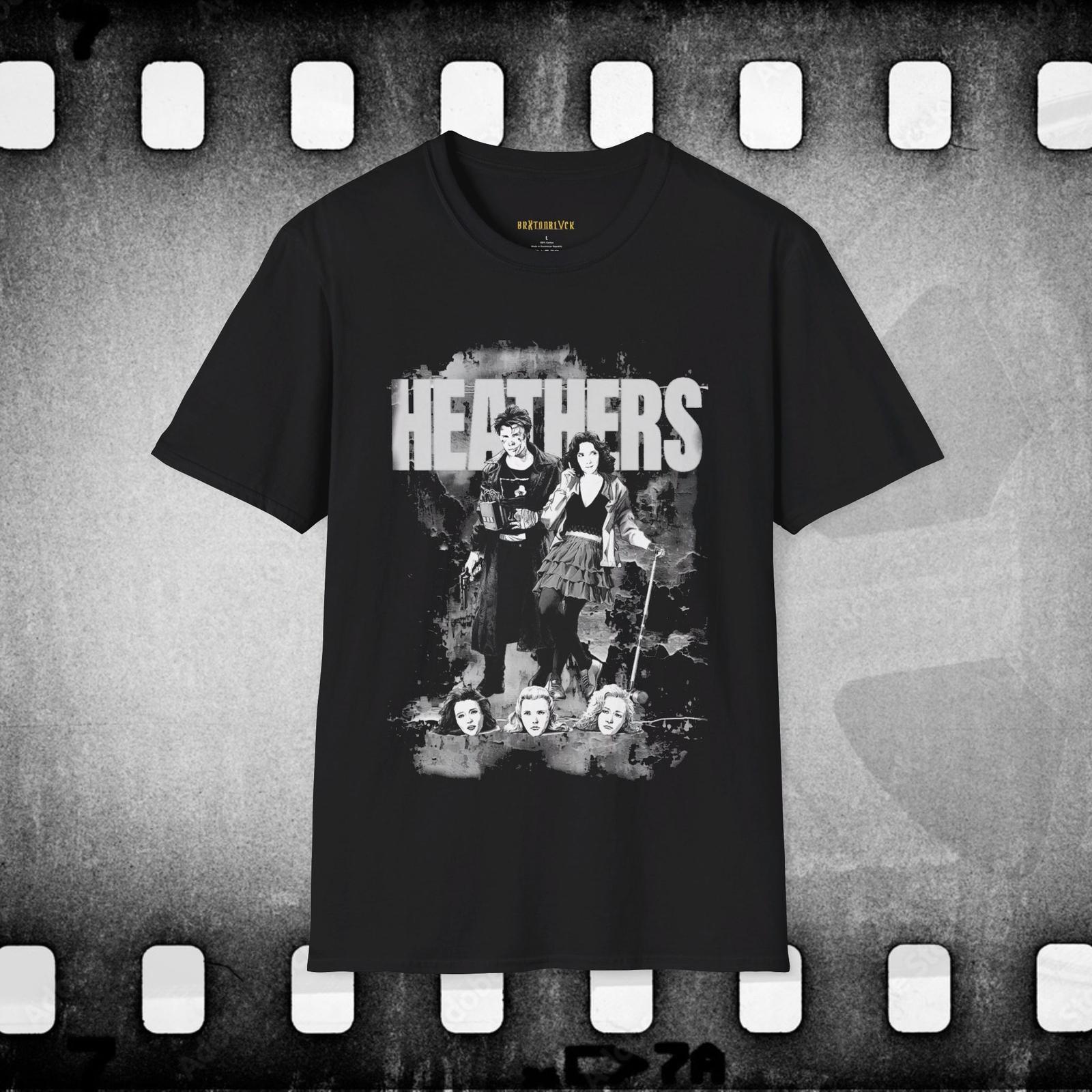Heathers cult classic movie Softstyle T-shirt Winona Ryder and Christian Slater XXXXL