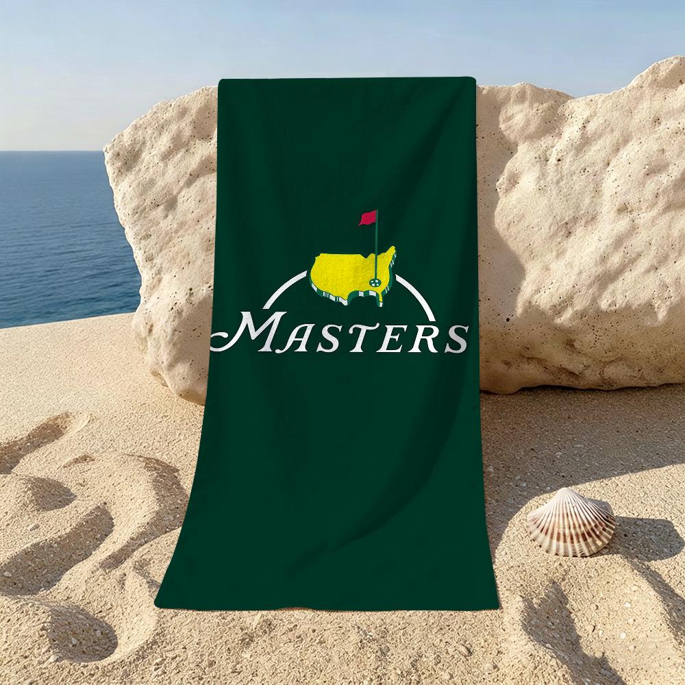 Sports The M-Masters T-Tournament Beach Towel For Beaches Yoga Studios Gyms Hot Springs Swimming Pools And Picnics