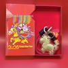 Instant Riches 999 Pure Gold-Plated Horse Keychain - New Style, Popular Business Gift