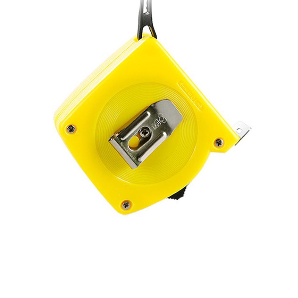 ABS+Stainless Steel Tape Measure Portable Red Yellow 1 Pcs