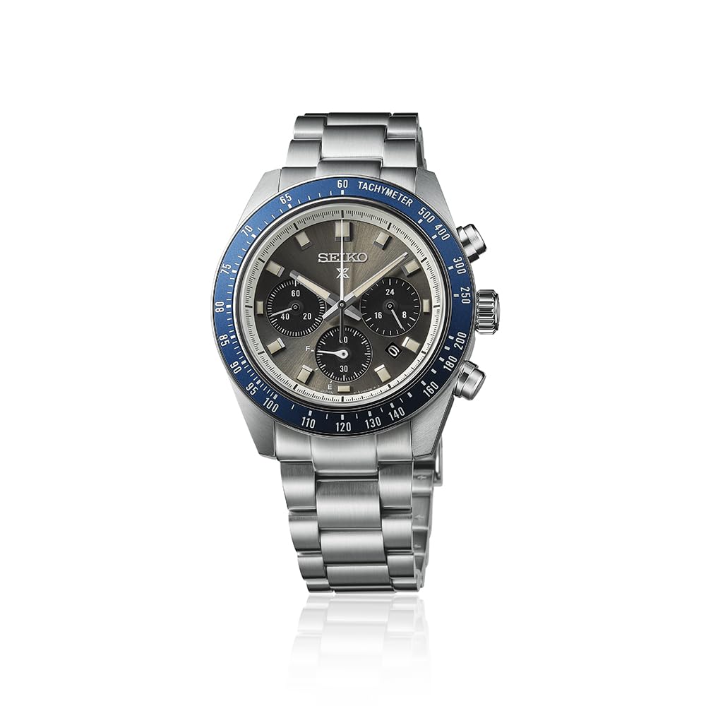 

SEIKO SSC939 Prospex Speed Timer as Men s Watch, Gray/Heather