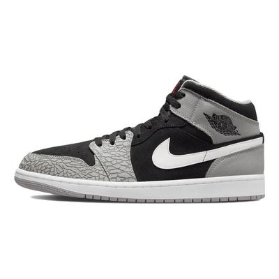 Air 1 Mid SE Elephant Toe Hombre Zapatillas Gris Negro Blanco DM1200-016